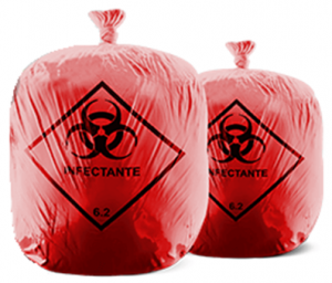 SACOS PARA LIXO HOSPITALAR